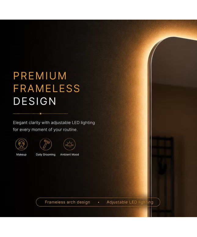 Loxa Moderna LED Spiegel 50 x 100 cm - Rechthoek - afbeelding 6