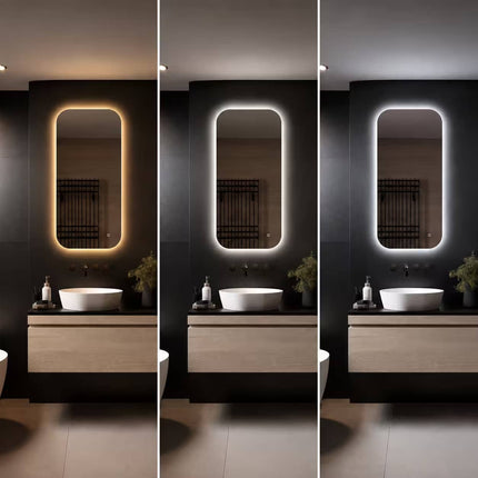 Loxa Moderna LED Spiegel 50 x 100 cm - Rechthoek - afbeelding 7