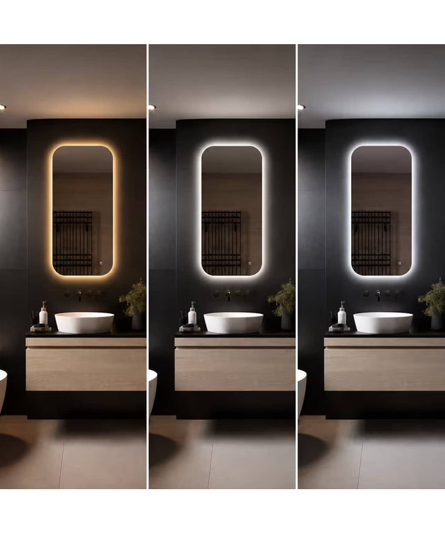 Loxa Moderna LED Spiegel 50 x 100 cm - Rechthoek - afbeelding 7
