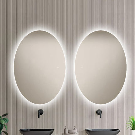 Loxa Rondo Ovale LED Spiegel 100 x 70 cm
