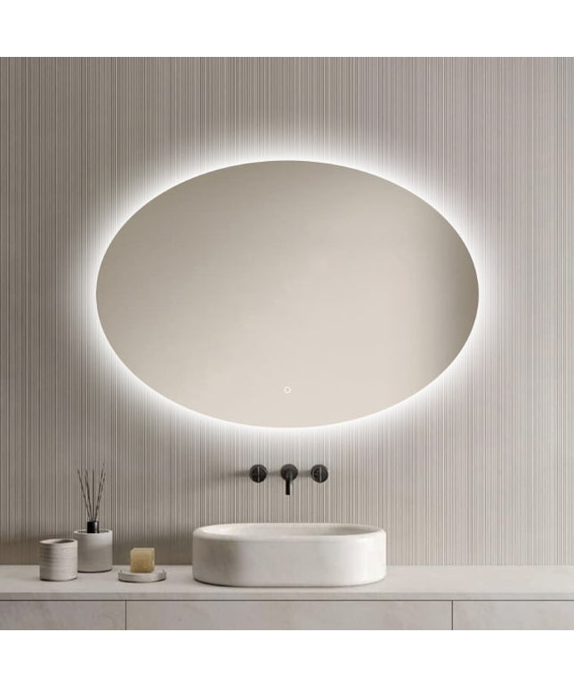 Loxa Rondo Ovale LED Spiegel 100 x 70 cm