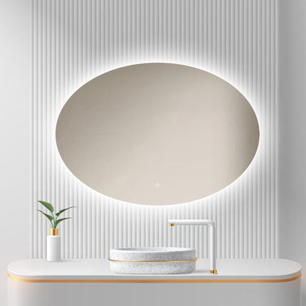 Loxa Rondo Ovale LED Spiegel 100 x 70 cm