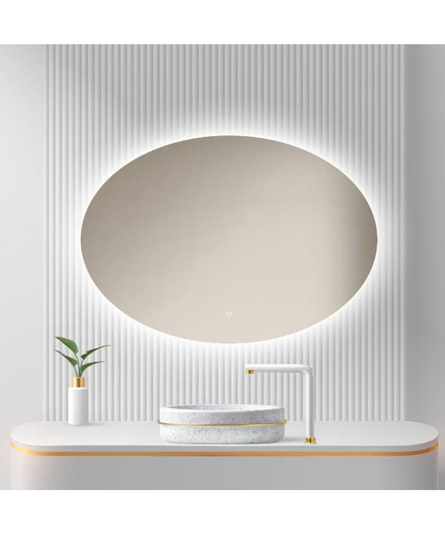 Loxa Rondo Ovale LED Spiegel 100 x 70 cm