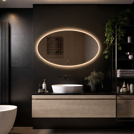 Loxa Rondo Ovale LED Spiegel 120 x 70 cm