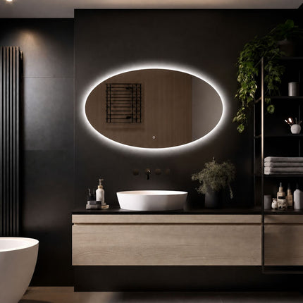 Loxa Rondo Ovale LED Spiegel 120 x 70 cm - afbeelding 4