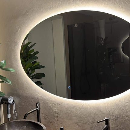 Loxa Rondo Ovale LED Spiegel 120 x 70 cm