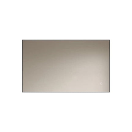 Loxa Sorento LED Spiegel 100 x 60 cm - Rechthoek, Zwarte Lijst - afbeelding 4