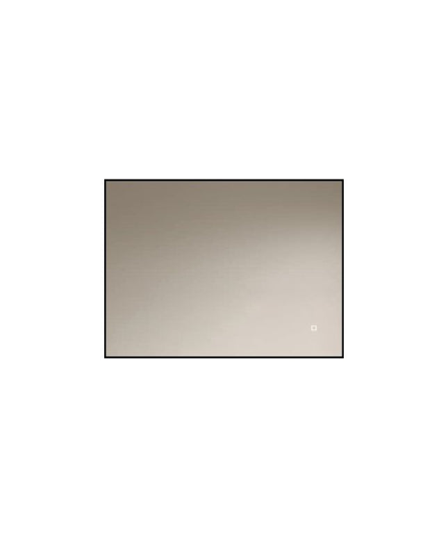 Loxa Sorento LED Spiegel 80 x 60 cm - Rechthoek, Zwarte Lijst - afbeelding 7