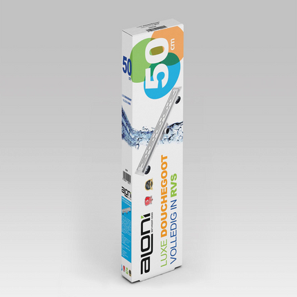 ALONI RVS Douchegoot – 50 cm – Roestvrij Staal – Chroom