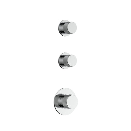 DutchLine - Grip 3-Weg Thermostische Douchemengkraan