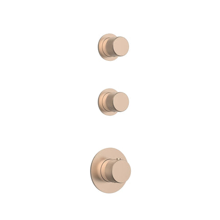 DutchLine - Grip 3-Weg Thermostische Douchemengkraan