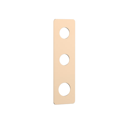 DutchLine - Grip 3-Weg Thermostische Douchemengkraan Afbouwdeel Afdekplaat