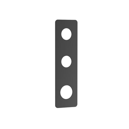 DutchLine - Grip 3-Weg Thermostische Douchemengkraan Afbouwdeel Afdekplaat