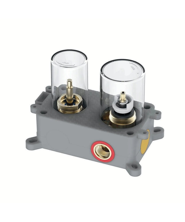DutchLine - Inbouwdeel Grip 2-Weg Thermostatische Douchemengkraan