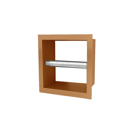 DutchLine - Losse Inbouw Toiletrolhouder - 160x160x122