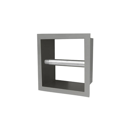 DutchLine - Losse Inbouw Toiletrolhouder - 160x160x122