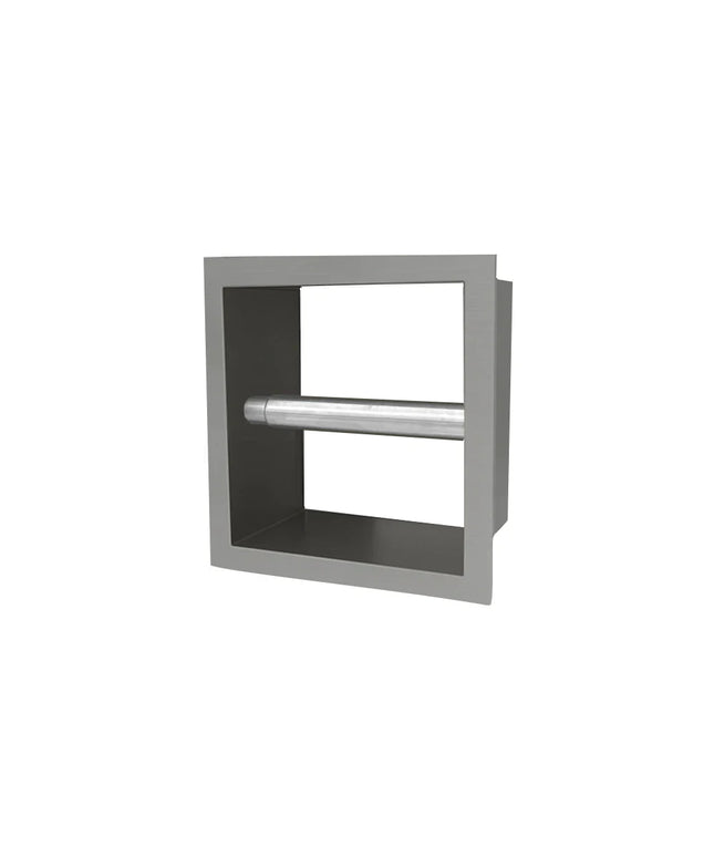 DutchLine - Losse Inbouw Toiletrolhouder - 160x160x122
