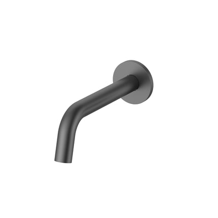 DutchLine - Losse Uitloop Met Rozet T.B.V Inbouw Wastafel/bad-mengkranen – Gunmetal