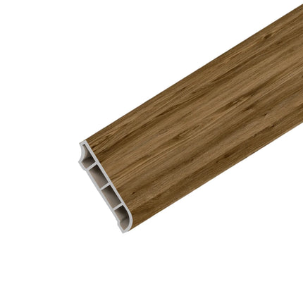 DutchLine - SPC Plint - Eiken Bruin - 2400x60x12mm