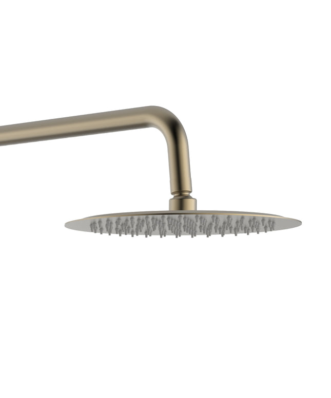 ALONI Optima Rondo Regendoucheset - Thermostatisch Opbouw - Geborsteld goud - afbeelding 4