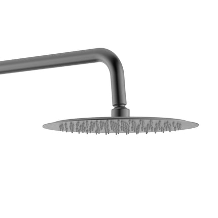 ALONI Optima Rondo Regendoucheset - Thermostatisch Opbouw - Gunmetal - afbeelding 4