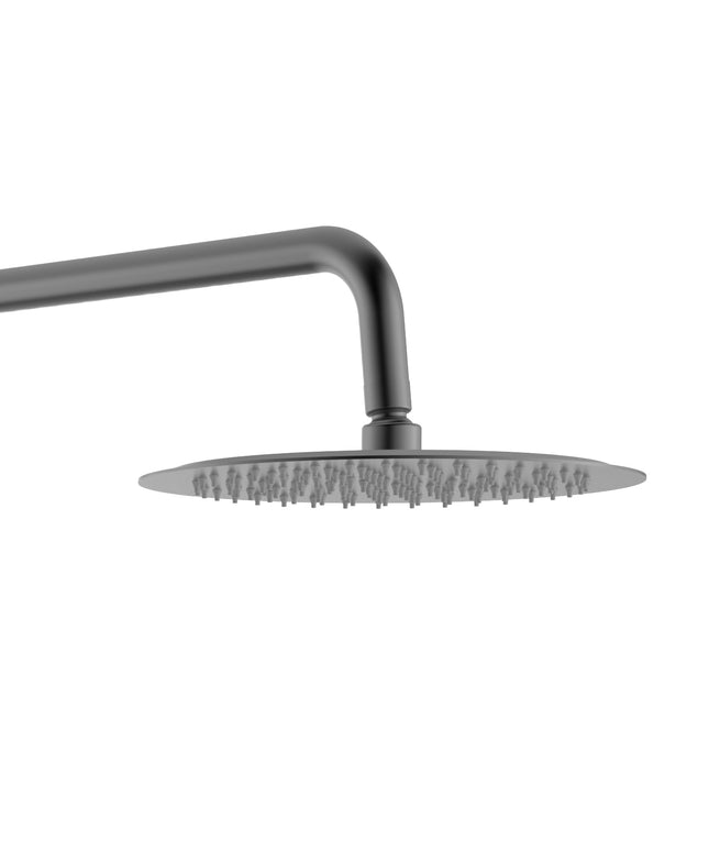 ALONI Optima Rondo Regendoucheset - Thermostatisch Opbouw - Gunmetal - afbeelding 4