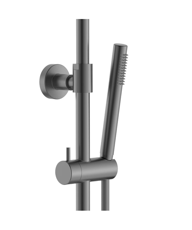 ALONI Optima Rondo Regendoucheset - Thermostatisch Opbouw - Gunmetal - afbeelding 3