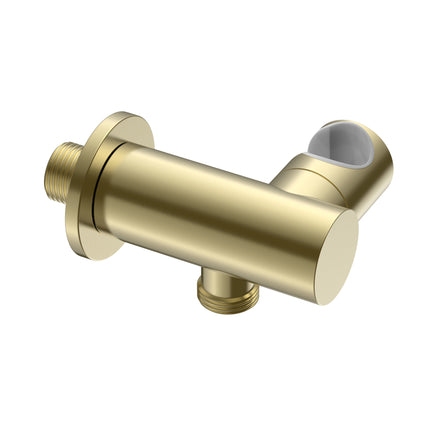 UNIFORMA Rozet met wateraansluiting G1/2" - Opbouw - Geborsteld goud