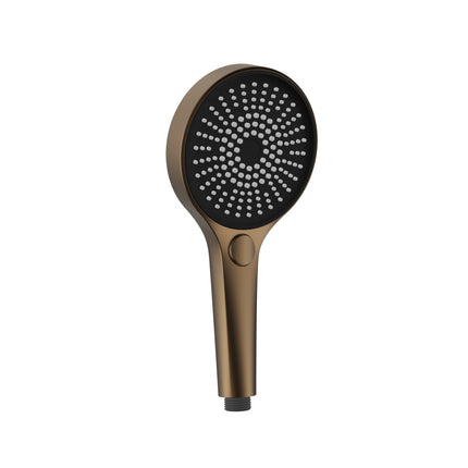 UNIFORMA Douchette 3 jets - Ø126mm - Bronze brun brossé