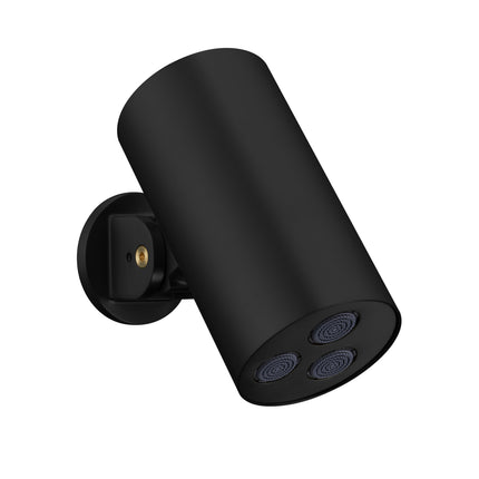 UNIFORMA Cilindervormige hoofddouche - Ø80mm - Mat zwart