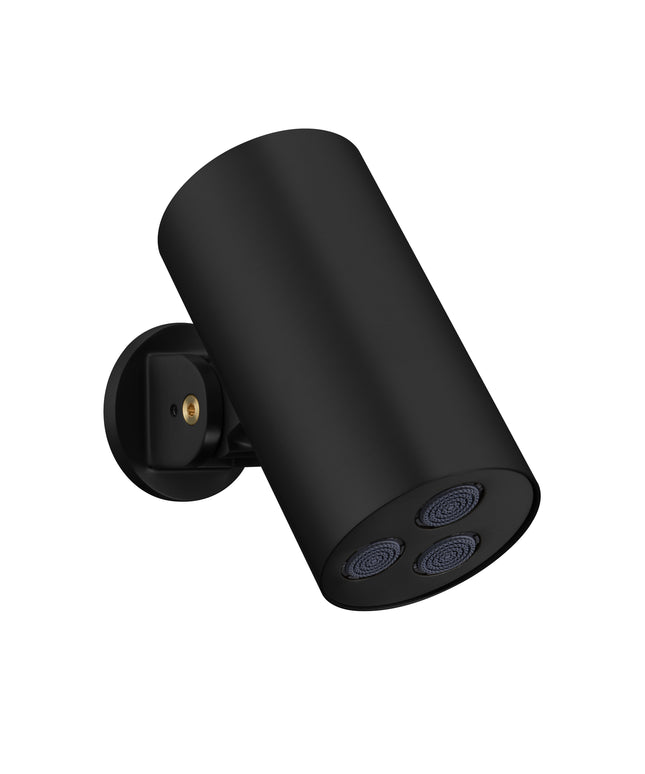 UNIFORMA Cilindervormige hoofddouche - Ø80mm - Mat zwart
