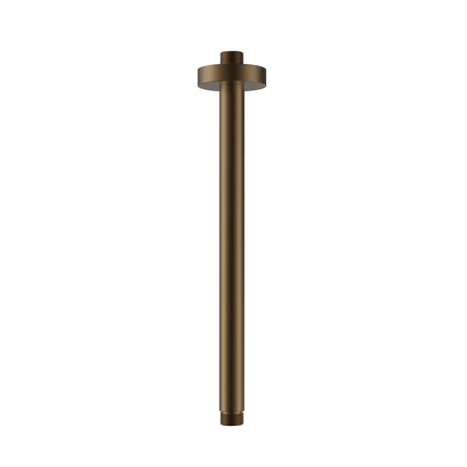 UNIFORMA Douchearm plafondmontage - 30 cm - Geborsteld bruin brons