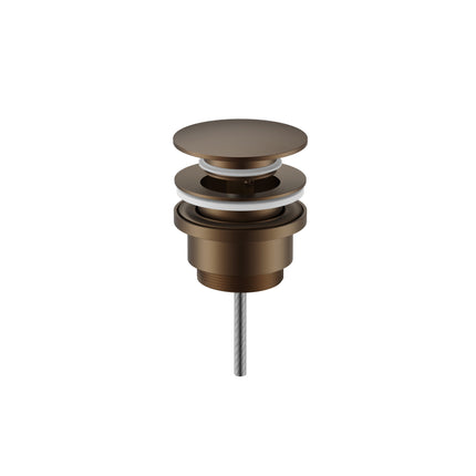 UNIFORMA Bonde clic-clac - 66mm - Bronze brun brossé