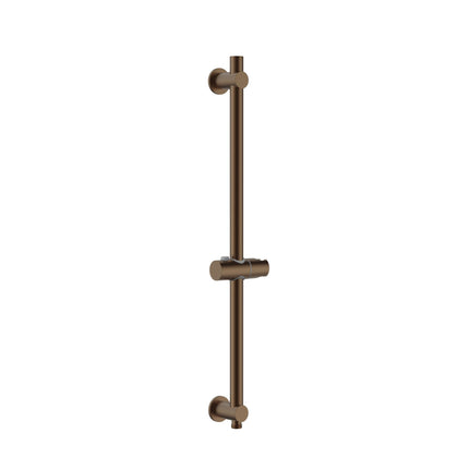 UNIFORMA Doucheglijstang met wateraansluiting - 69 cm - Geborsteld bruin brons
