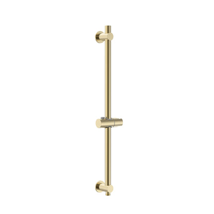UNIFORMA Doucheglijstang met wateraansluiting - 69 cm - Geborsteld goud