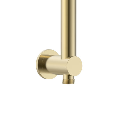 UNIFORMA Doucheglijstang met wateraansluiting - 69 cm - Geborsteld goud - afbeelding 2