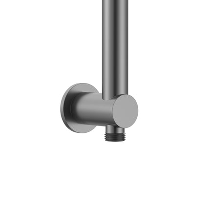 UNIFORMA Doucheglijstang met wateraansluiting - 69 cm - Gunmetal - afbeelding 2