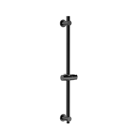 UNIFORMA Doucheglijstang met wateraansluiting - 69 cm - Mat zwart