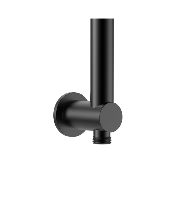 UNIFORMA Doucheglijstang met wateraansluiting - 69 cm - Mat zwart - afbeelding 2