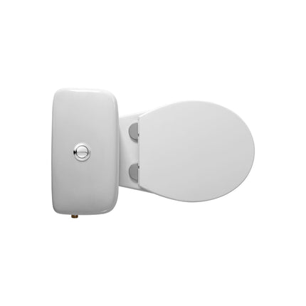 ALONI PRO duoblock floor-standing toilet – rimless – S-trap – floor outlet – reservoir – soft close seat – 4/6L – 39x73x67 cm – white