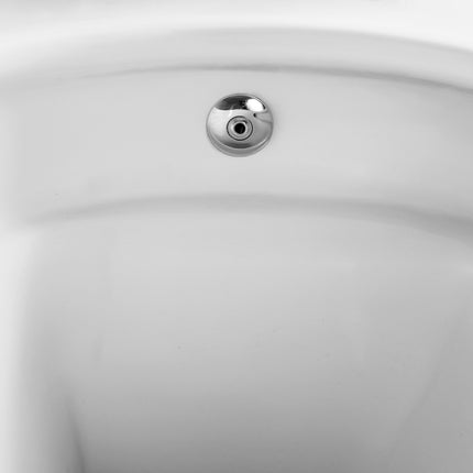 ALONI Hangtoilet met bidet - 360° Flush randloos - Mat wit - 52,5cm - afbeelding 5