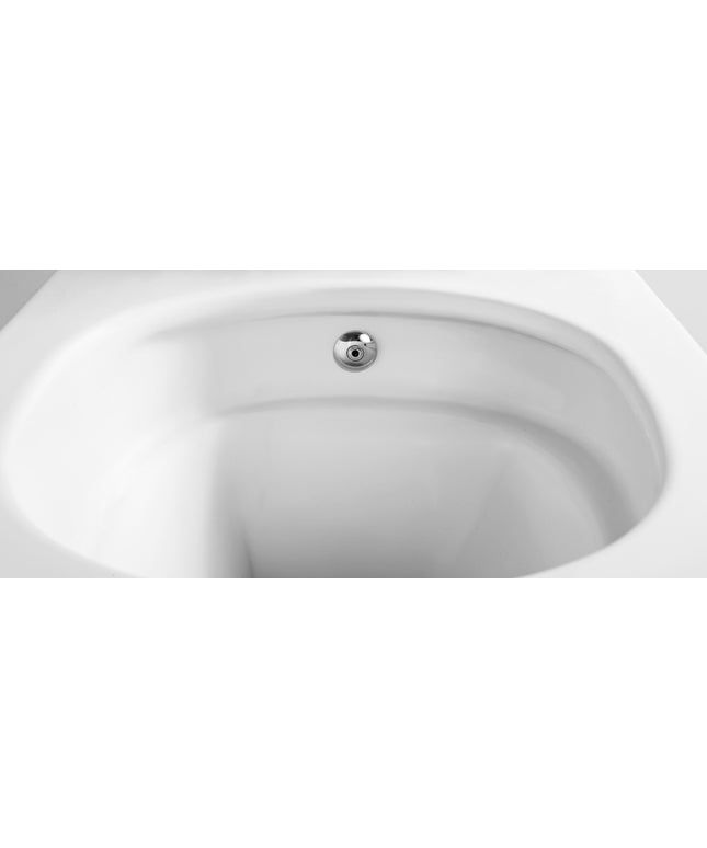 ALONI Hangtoilet met bidet - 360° Flush randloos - Mat wit - 52,5cm - afbeelding 5
