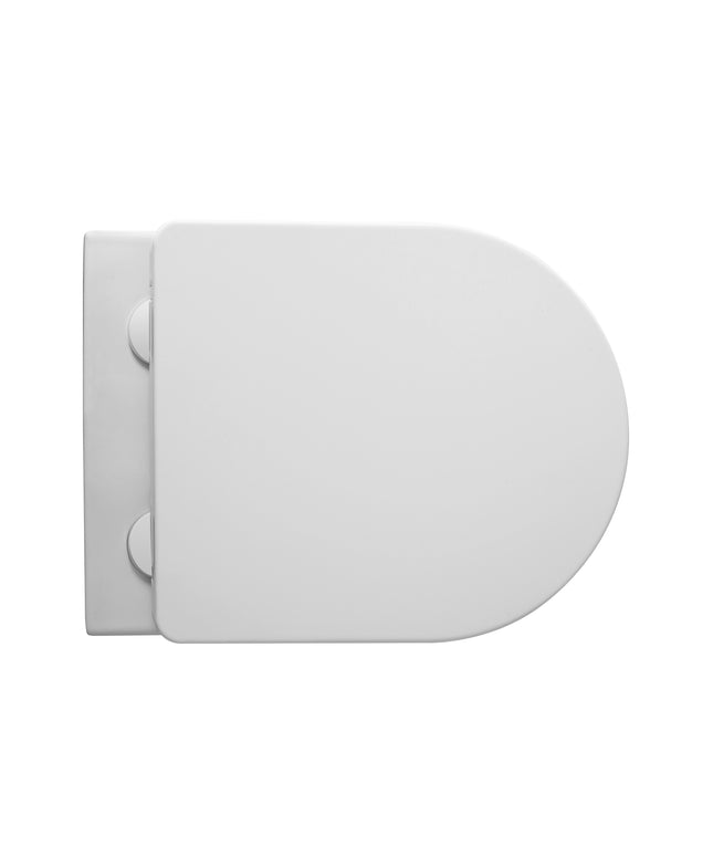 ALONI Hangtoilet met bidet - 360° Flush randloos - Mat wit - 52,5cm - afbeelding 7