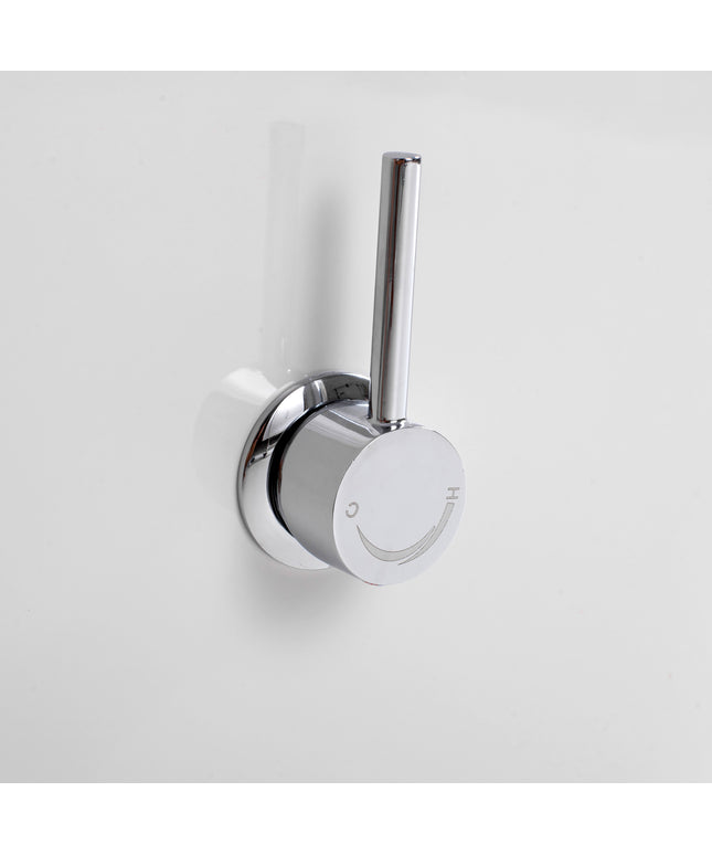 ALONI Hangtoilet met bidet Pro - 360° Flush randloos - Glanzend wit - afbeelding 4