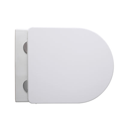 ALONI Hangtoilet met bidet Pro - 360° Flush randloos - Glanzend wit - afbeelding 7