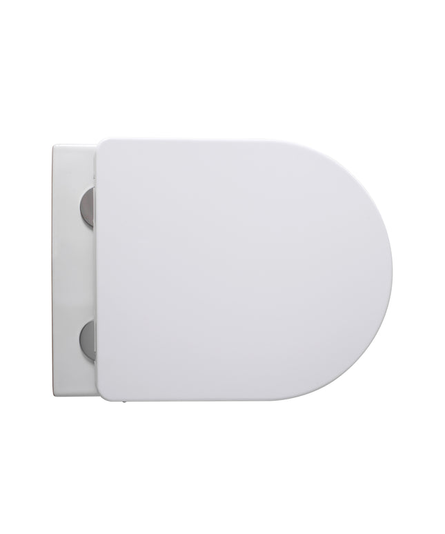 ALONI Hangtoilet met bidet Pro - 360° Flush randloos - Glanzend wit - afbeelding 7