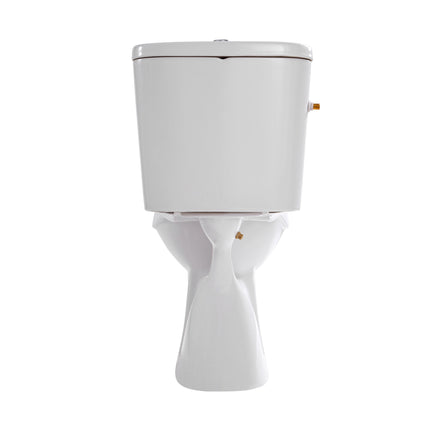 ALONI WC à poser duobloc avec fonction bidet - Sans bride sortie sol - 400x790x650mm - Blanc brillant - image 7