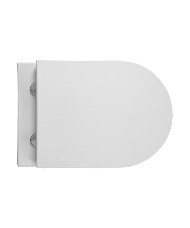 ALONI Hangtoilet met bidet Pro - Randloos met bidetkraan - Glanzend wit - afbeelding 6