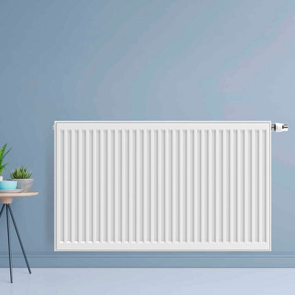 BELRAD paneelradiator T22 - aansluitschema
