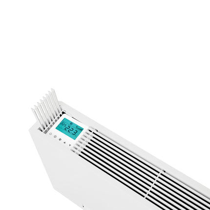 STELRAD ThermoBreeze Wärmepumpenheizkörper – Heizen und Kühlen – 465 x 1400 mm – Anschluss unten – mattweiß